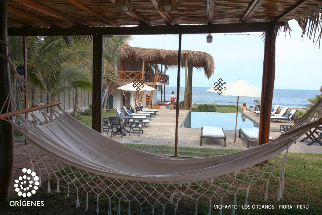 Origenes Spa & Lodging Vichayito Bagian luar foto